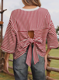 Blair striped tunic
