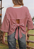 Blair striped tunic