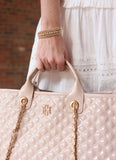 Melissa Tote Bag NUDE PATENT SQ: Default