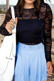 Lace Crochet Top