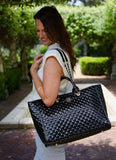 Melissa Tote Bag BLACK PATENT SQ: Default