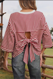 Blair striped tunic