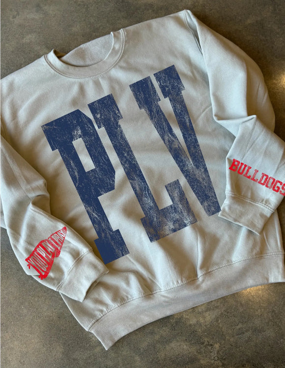 Bulldog game day sweater