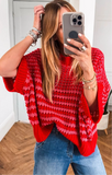 Cherry Picked Textured Sweater