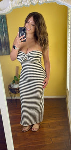 Illa striped maxi