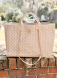 Melissa Tote Bag NUDE PATENT SQ: Default