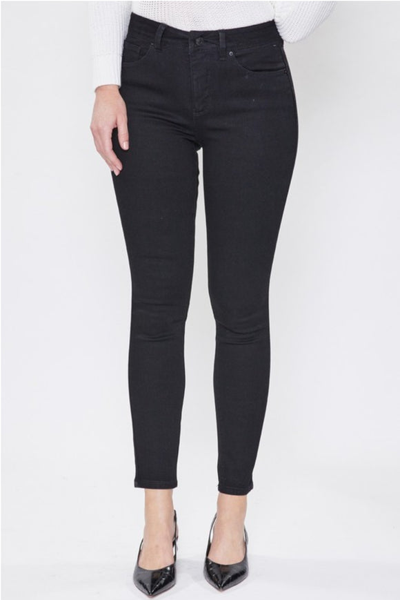 Tummy tamer black skinnies