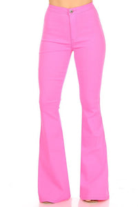 Hot pink Kiss me Flares